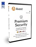 Avast Premium Security 2024 - Antivirenschutz für Windows, Für 1 PC ,1 Jahr, box