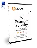 Avast Premium Security 2024 - Antivirenschutz für Windows, Für 1 PC ,1 Jahr, box