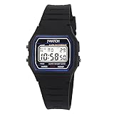 JWATCH Casual Sport Watch Vintage Collection Unisex Digital Armbanduhr 30M wasserdichte Sportuhr...