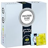 MISTER SIZE Kondome gefühlsecht hauchzart 49mm im 36er Pack / extra dünn & extra fein / Kondom aus...