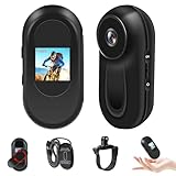 Tebetu Mini Actionkamera 1080P, Action Cam Motorrad mit 150°Weitwinkel & Nachtsicht, Tragbar...