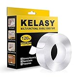 Doppelseitiges Klebeband Extra Stark, Extra Starkes Klebriges Doppelseitiges Montageband,Klares...
