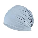 YOFASEN Slouchy Beanie Mütze - Chemo Cancer Kopfbedeckung aus Baumwolle Schlafmütze Turban...