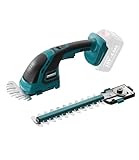 KIESBOHR 2-IN-1 Grasschere und Heckenschere Kompatibel mit Makita 18V Akku, CSL303 Kleine Gras und...