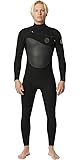 Rip Curl 2025 Männer Flashbomb 5/3mm Brustreißverschluss Neoprenanzug 14JMFS - Black