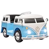 AIYAPLAY Kinder Elektroauto, 12V Volkswagen Kinderfahrzeug mit MP3, Doppelmotor, Elektrofahrzeug mit...
