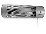 Tristar Quartzheizstrahler (mit 2 Heizstufen, für den Wickeltisch, Garten oder Terasse, 600-1200...