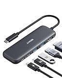 Anker USB C Hub, 332 USB-C Hub (5-in-1) mit 4K HDMI Display, 5Gbps Datenanschluss und 2 USB-A Ports...