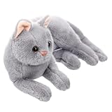 TOYANDONA Süße Plüschkatze Kuscheltier Weiches Stofftier Katze und Wohnungskatzen Dekoration...
