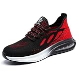 HYCOPROT Sicherheitsschuhe Herren Damen Stahlkappe Sneaker Leicht Atmungsaktiv Arbeitsschuhe...