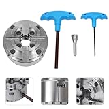 4-Backen Selbstzentrierendes Spannfutter Backenfutter Drechselfutter M33 Für Drechselbank...