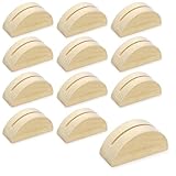 Kartenhalter Holz 12 Stück Halbkreis Tischkartenhalter Fotohalter Holz Kartenhalter Hölzernen...