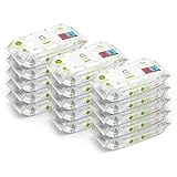 Amazon-Marke: Mama Bear Fresh Feuchttücher, Aloe Vera, 1008 Stück (18 Packungen mit 56 Stück),...