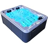 Tronitechnik® Outdoor Whirlpool Bottaro, 2 Personen, Winterfest isoliert, aus hochwertigem...