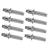 GALPADA 8 Stück Teiliges Trekkingstock Spitzen Set aus Langlebigem Wolframstahl rutschfeste...