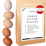 Eiklarpulver Pures Eiklar Pulver Eier aus Österreich Egg White Powder Eiklar flüssig Pulverisiert...