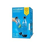 SodaStream DuoPack Fuse, spülmaschinengeeignete Ersatzflaschen für SodaStream Wassersprudler mit...