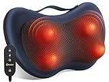 KNQZE Massagegerät, Nackenmassagegerät mit wärme, Shiatsu Massagegerät für Nacken, Schulter,...