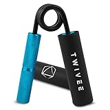 TWIVEE - Unterarmtrainer - Fingerhantel für maximale Griffkraft - Gripper aus gehärtetem Stahl und...