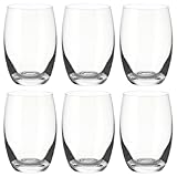 Leonardo Cheers Trink-Gläser 6er Set, spülmaschinenfeste Wasser-Gläser, Trink-Becher aus Glas,...