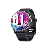 HCPJY Smartwatches Smartwatch 4G 128GB GPS 1050mAh Smartwatch da uomo con doppia fotocamera (Farbe:...