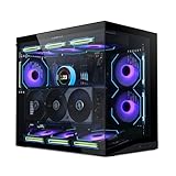 Lian Li O11 Dynamic Mini V2 PC-Gehäuse Schwarz | Kompakter ATX Midi-Tower mit Zwei-Kammer-Design,...