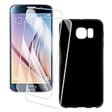 OAGELIM 2er Pack Display Schutzfolie + Hülle Kompatibel mit Samsung Galaxy S6 (5.1 Zoll)...