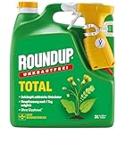 Roundup Unkrautfrei TOTAL, 3 Liter Sprühflasche - Unkrautvernichter, zur Bekämpfung von...