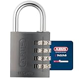 ABUS Zahlenschloss 145/40 Titanium - Kofferschloss, Spindschloss u. v. m. -...
