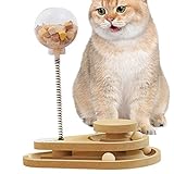 didaj Katzenleckerli-Spielzeugspender | IQ Treat Ball Treat Dispenser Katzenspielzeug,Cat Kitten...