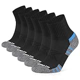 CLOSEMATE Sneaker Socken Herren Kurze Sportsocken Baumwollsocken Arbeitssocken Work Socken...