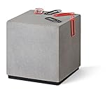 Magnetischer „Block“ aus Beton - Büroklammernhalter