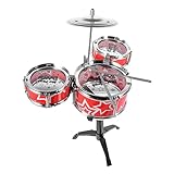 ifundom 1 Set Kinder Schlagzeug Set Kinder Musikinstrument Spielzeug Musikspielzeug Geschenk...