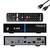 GigaBlue UHD Trio 4K PRO - 1xDVB-S2X MS + 1xDVB-C/T2 Combo-Receiver für Sat, Kabel/T2 Signal, E2...