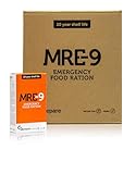 MRE-9 Notration - 24 Tage Emergency Food - 20 Jahre Haltbarkeitsdauer - 24x500g Notfallnahrung -...