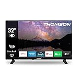 THOMSON 32 Zoll (80 cm) HD LED Smart TV mit Fire TV, Alexa Sprachsteuerung, AirPlay, Wi-Fi, Triple...
