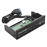 Interner Kartenleser mit Multiport-Front-Panel-Armaturenbrett, USB 3.0, USB 2.0, für M2, SD, MS,...