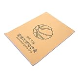 UPKOCH Leichtes Scorebook Trainer Punktebuch Torschütze Basketball Demonstrator...