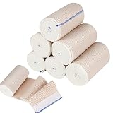 Elastische Binde,6 Rollen Elastische Bandage Bandagen Elastischer Verband Elastische Binden...