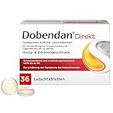 DOBENDAN Direkt Lutschtabletten bei starken Halsschmerzen & Schluckbeschwerden 36 St.