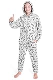CityComfort Onesie Kinder Fleece Overall Jumpsuit Schlafanzug Jungen Mädchen Extra Weich Einteiler...