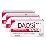 DAOSiN – Nahrungsergänzungsmittel mit DAO-Enzym - unterstützt den Histamin-Abbau - 180...