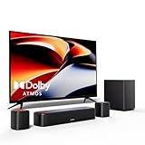 ULTIMEA 5.1ch Soundbar mit Dolby Atmos, 3D Surround Sound System für TV, App Control, Home Theater...
