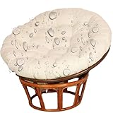 Verdicktes, wasserdichtes Eierstuhlkissen für drinnen und draußen, Hängeschaukel für...