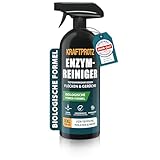 Enzymreiniger – Geruchsentferner & Fleckenentferner Spray 750 ml – porentief & biologisch –...