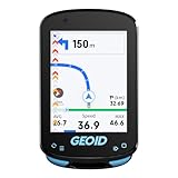 GEOID CC600 GPS Fahrradcomputer, 2,4-Zoll-Farbbildschirm, Kabellos Wasserdicht Fahrrad Tacho,...