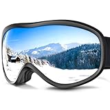 Onherm Skibrille, Doppelobjektiv Anti-Beschlag Sphärische Schneeschutzbrille, Unisex Skibrille,...