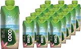 Aqua Verde - Bio-Kokoswasser aus Konzentrat I 100% Natürlich & Pur I Ideal für Hydratation &...