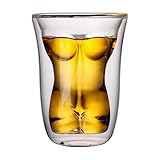 Body Shot Gläser | Transparentes Bierglas | Getränkebecher, Barbedarf, dekorativer Bierkrug für...