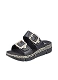 Rieker V2372 Damen-Sandalen, Schwarz , 41 EU